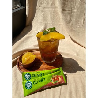 Trà Đào Hạt Chia (Stick)- Trà Đào Hoà Tan 20g ngon đúng kiểu Gu Việt hsd 24 tháng