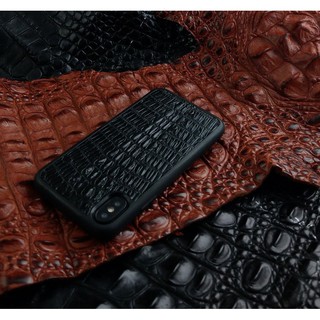 Ốp Lưng cho Iphone XS Max/IPhone X/IPhone XS/IIPhone 11 Pro Max/IPhone 12 Pro Max/IPhone 13 Pro Max Da thật Cá Sấu