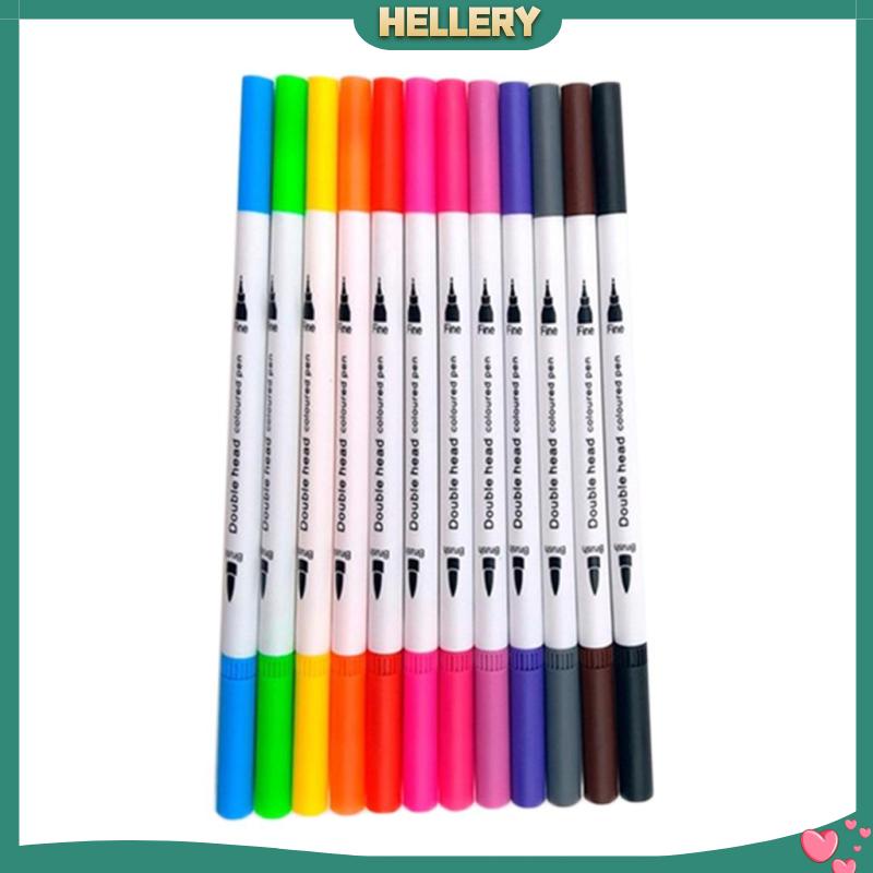 Bộ Cọ Hai Đầu Dùng Vẽ Tô Màu Tiện Dụng