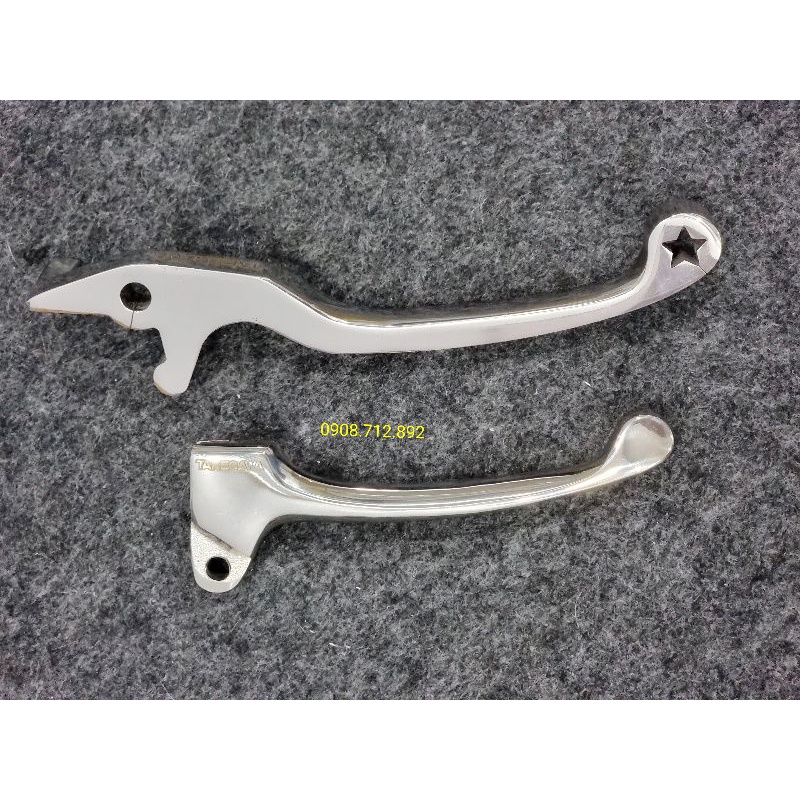 Tay thắng takegawa inox gắn thắng đùm và đĩa nhiều loại xe
