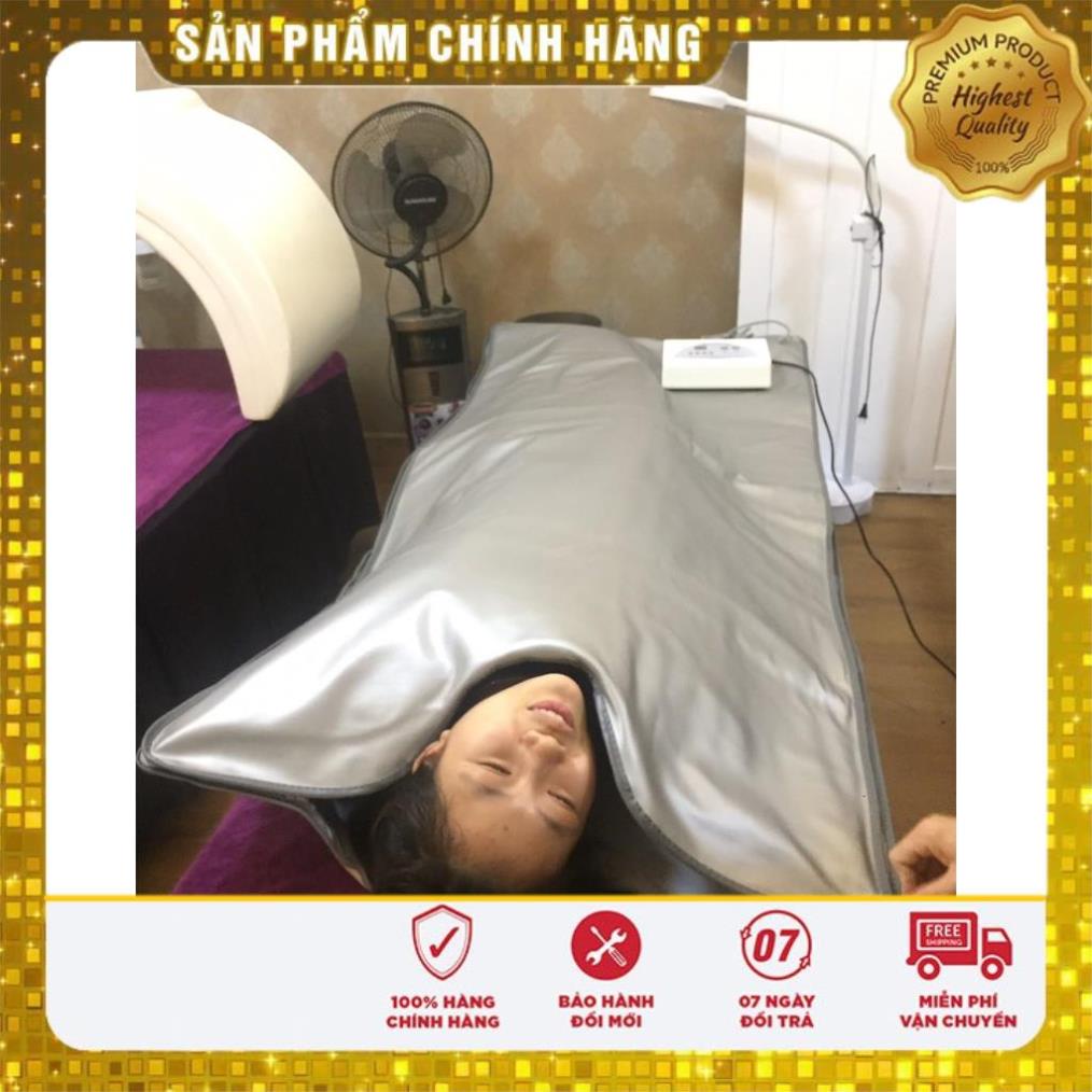 CHĂN ĐIỆN GIẢM BÉO , TẮM TRẮNG  - CHẤT LIỆU DA CAO CẤP