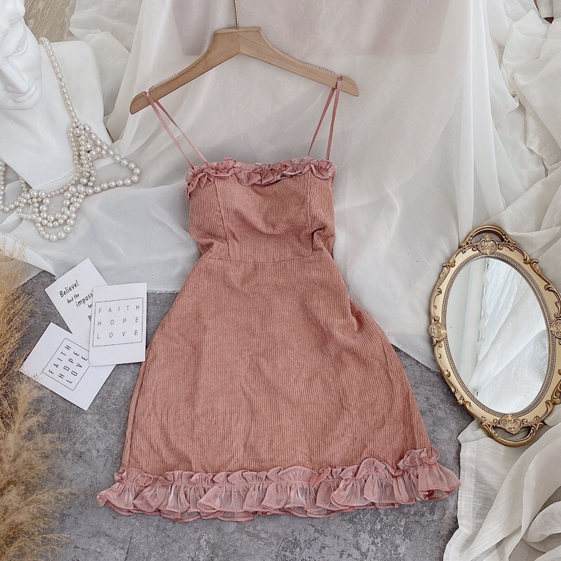 ĐẦM HỒNG NHUNG 2 DÂY BÈO LAI