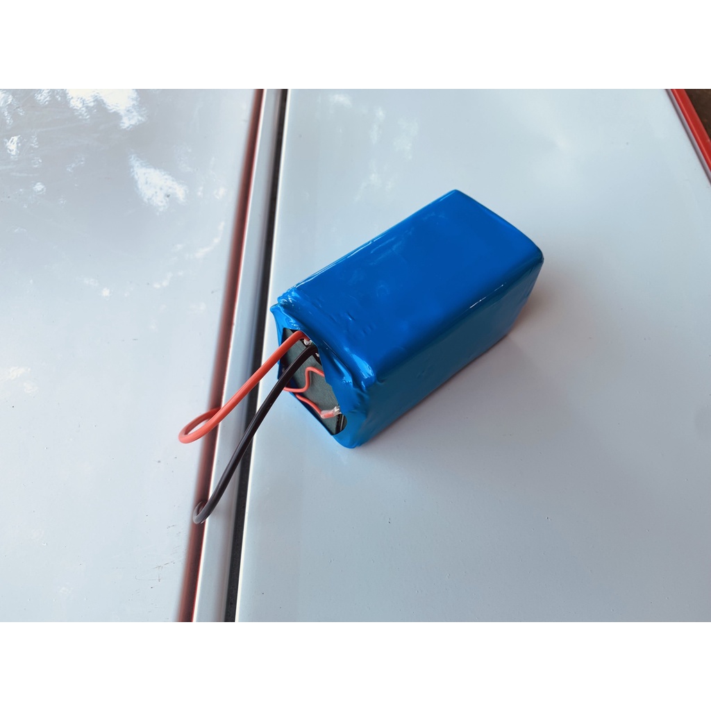 Khối Pin lithium LifePO4 12V  kèm mạch bảo vệ BMS, bọc PVC siêu bền
