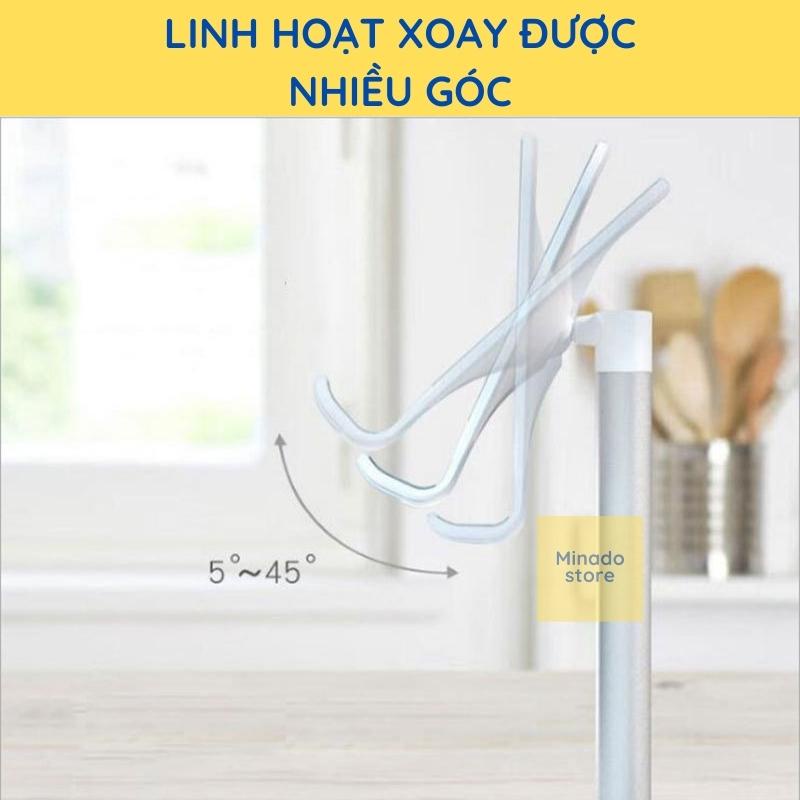 Giá đỡ điện thoại để bàn BG-03 Kim loại có thể điều chỉnh dùng để xem phim livestream gọi video call BELO