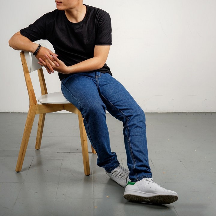 Quần Jeans nam xanh ống suông TS62 Tronshop | BigBuy360 - bigbuy360.vn