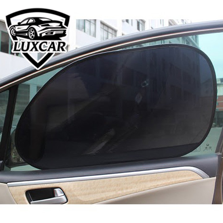 Tấm che nắng ô tô LUXCAR cao cấp tự dính bằng cao su non - tháo lắp dễ dàng