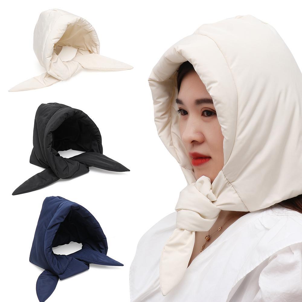Mũ Cotton Dày Dặn Chống Gió Giữ Ấm Thời Trang Đường Phố Cho Nữ