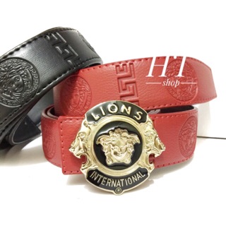 Thắt lưng nam Lion vàng bạc