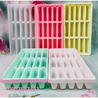 Khay đá thẻ 15 viên HPL27 Hồng Phát - Vĩ làm đá bỏ bình giữ nhiệt siêu tiện lợi nhựa cao cấp HOFACO