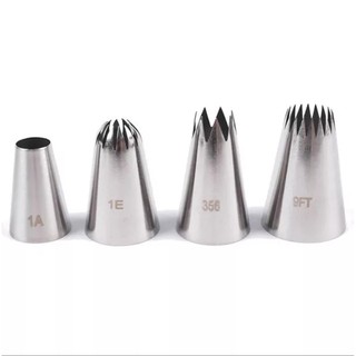Đui 1A, 1E, 356, 9FT, đui bắt bông kem inox 304, đui sao