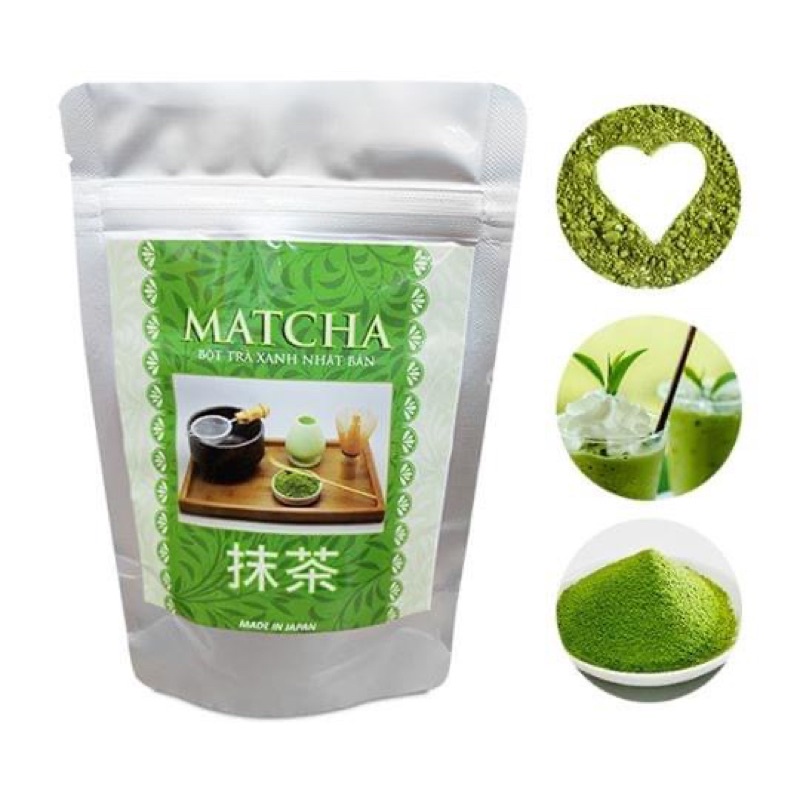 Matcha-Bột trà xanh Nhật bản nguyên chất 100%