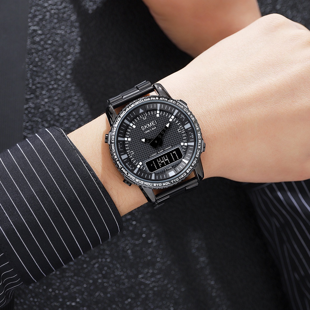 Đồng Hồ Quartz Đa Năng Chống Thấm Nước SKMEI 1898