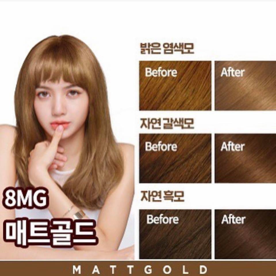 Nhuộm tóc Mise En Scene Hello Bubble Foam Hair Color Blackpink