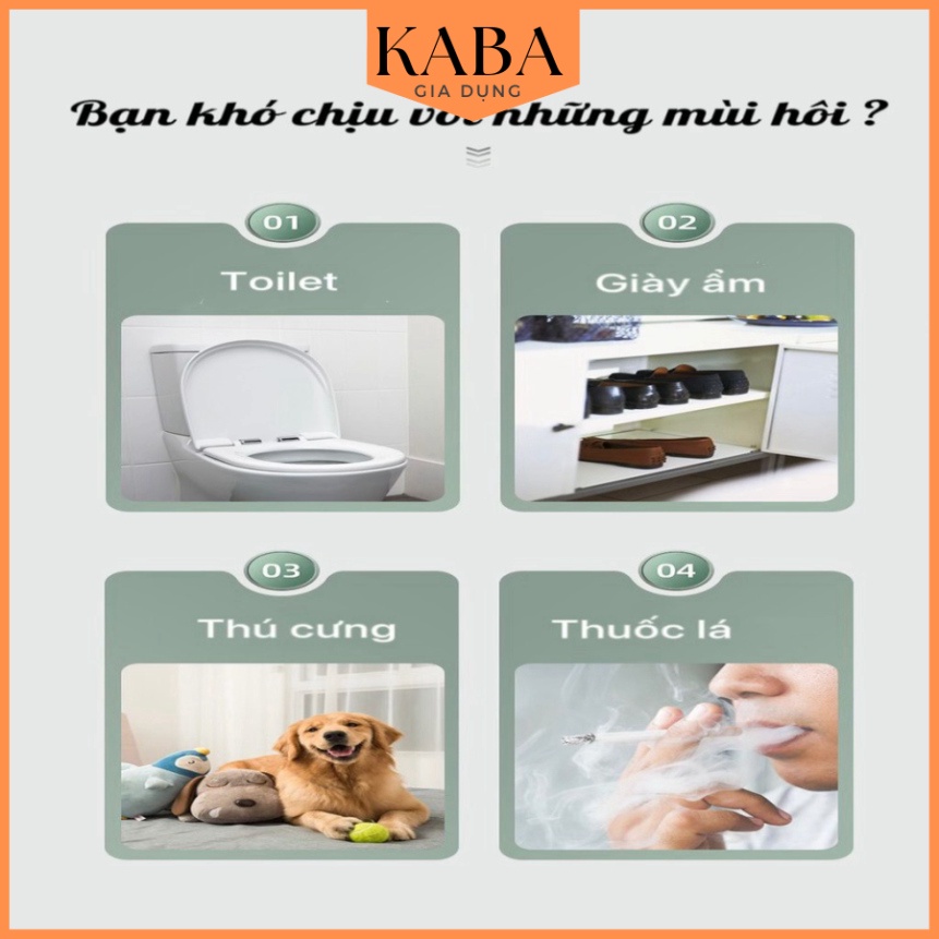 Sáp thơm phòng, sáp thơm khử mùi nhà vệ sinh, phòng ngủ, ô tô, tủ quần áo,... KABA