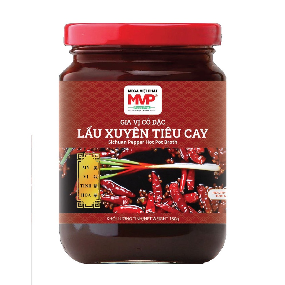 HCM - Gia vị cô đặc lẩu tứ xuyên tiêu cay 180g