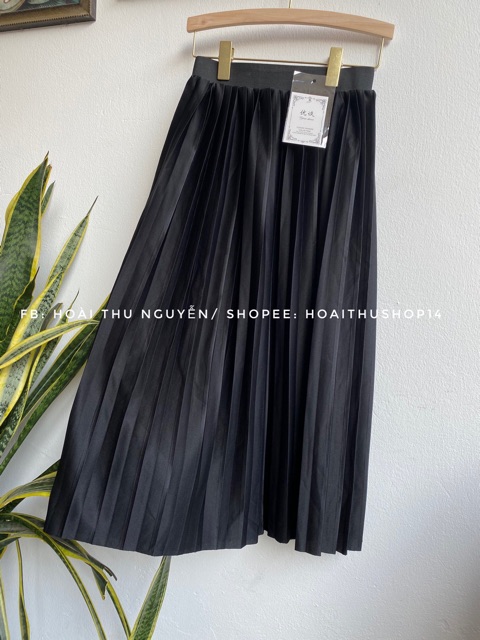 Chân váy xếp li đen siêu rẻ | BigBuy360 - bigbuy360.vn