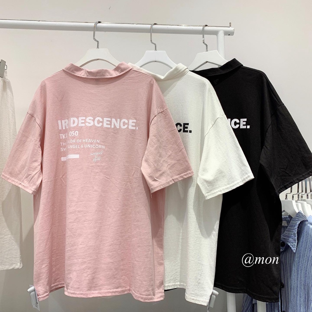 2101575 Áo polo nữ Simple - áo polo ulzzang chất cotton mềm mát nhiều màu freesize | BigBuy360 - bigbuy360.vn