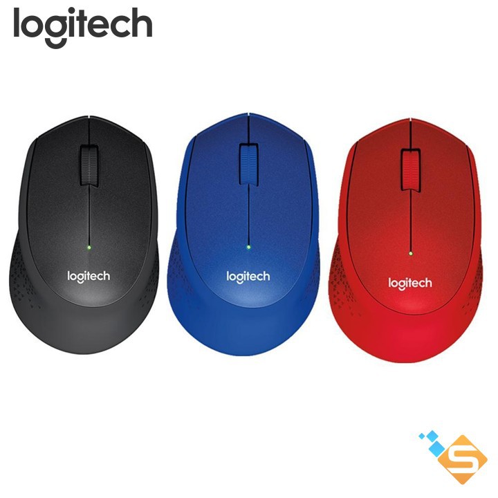 Chuột không dây không tiếng ồn LOGITECH M331 Silent Plus - Bảo Hành Chính Hãng 1 Năm