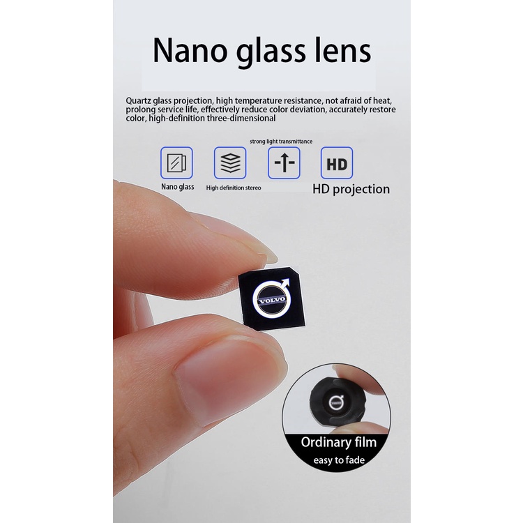 Set 2 đèn chiếu sáng cho xe Volvo XC90 S90 V90 xc40 XC60 s60l S80L