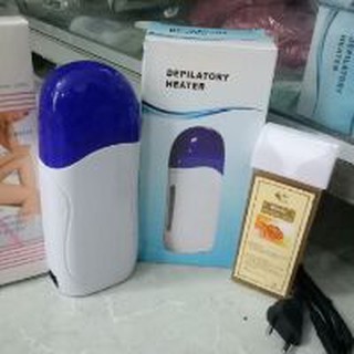 Bộ Máy Wax Lông bao gồm: 1 máy, 1 sáp wax và 100 tờ giấy nhám thương hiệu Runcaili