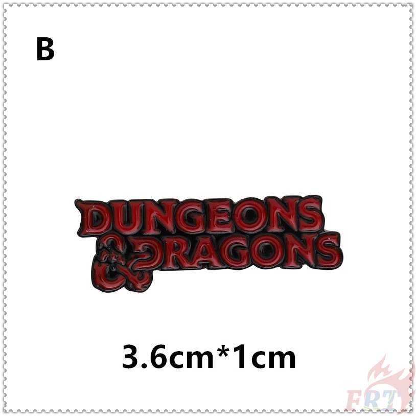 1 Trâm Cài Áo Hình Game Dungeons & Dragons - Ow Game Series 01