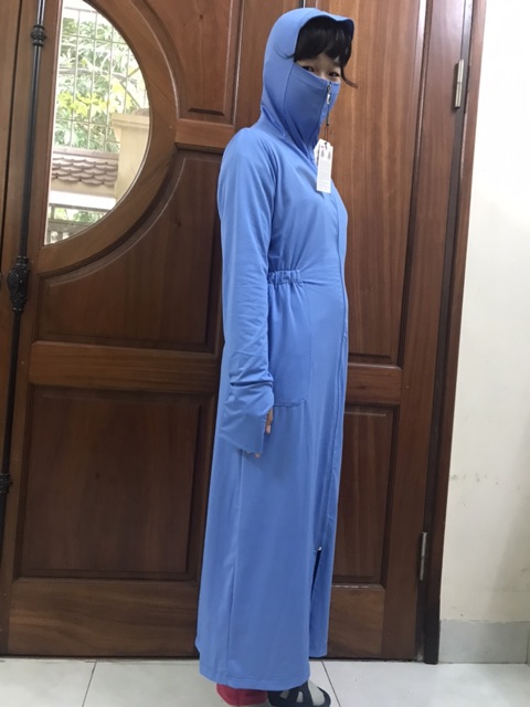 Áo chống nắng thông hơi dáng dài