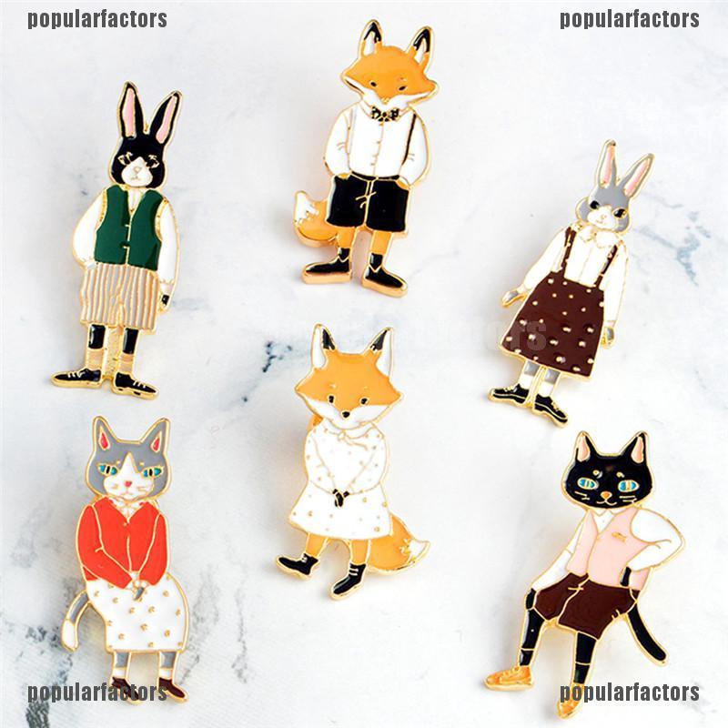 Ghim Cài Áo Hình Mèo Dễ Thương