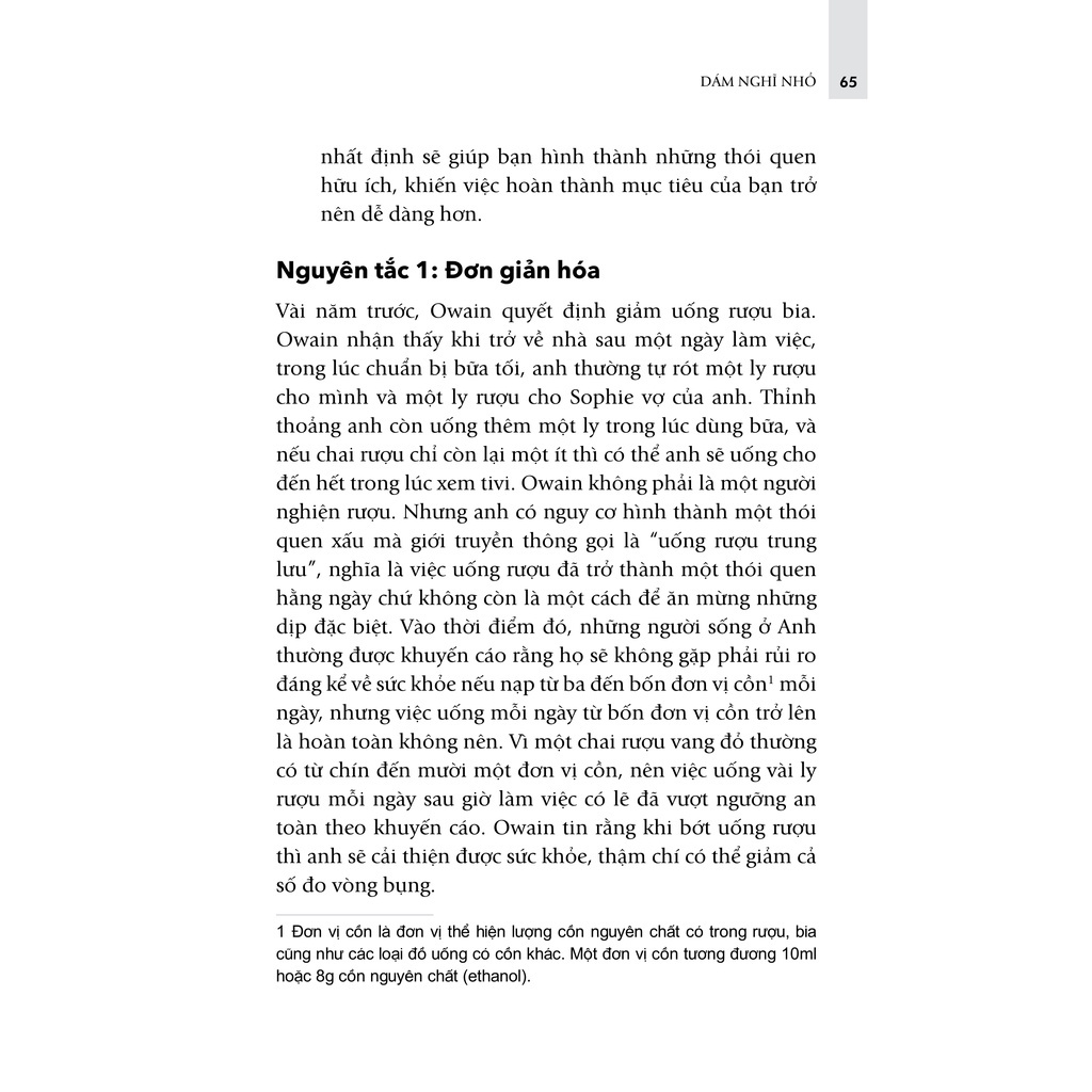 Sách Dám Nghĩ Nhỏ - Kỹ năng sống - First News