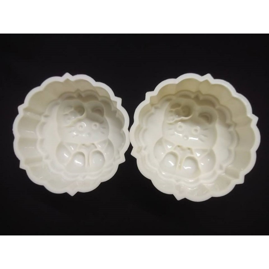 KHUÔN RAU CÂU TRUNG THU HÌNH MÈO KITTY 10CM