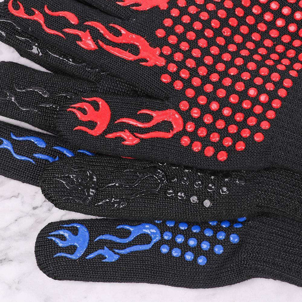 1 Găng Tay Silicone / Cotton Chống Cháy 800 Độ