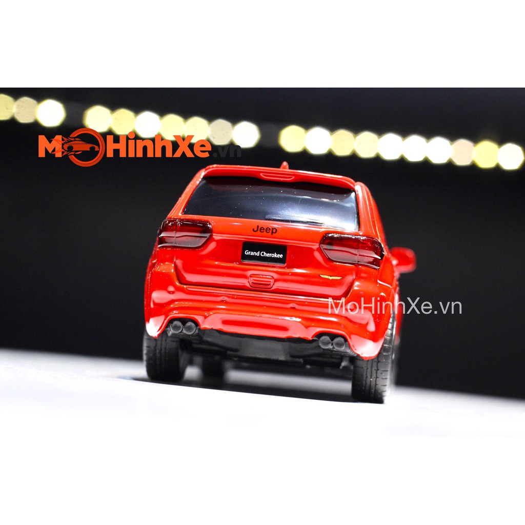 MÔ HÌNH XE JEEP GRAND CHEROKEE TRACKHAWK 2020 1:36 JACKIEKIM