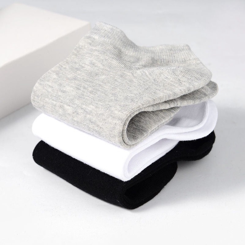 Tất vớ nam nữ  Cổ Ngắn Nhật Cotton 100%,Tất Nam Nữ Khử Mùi Chống Hôi Chân,Thoáng Khí