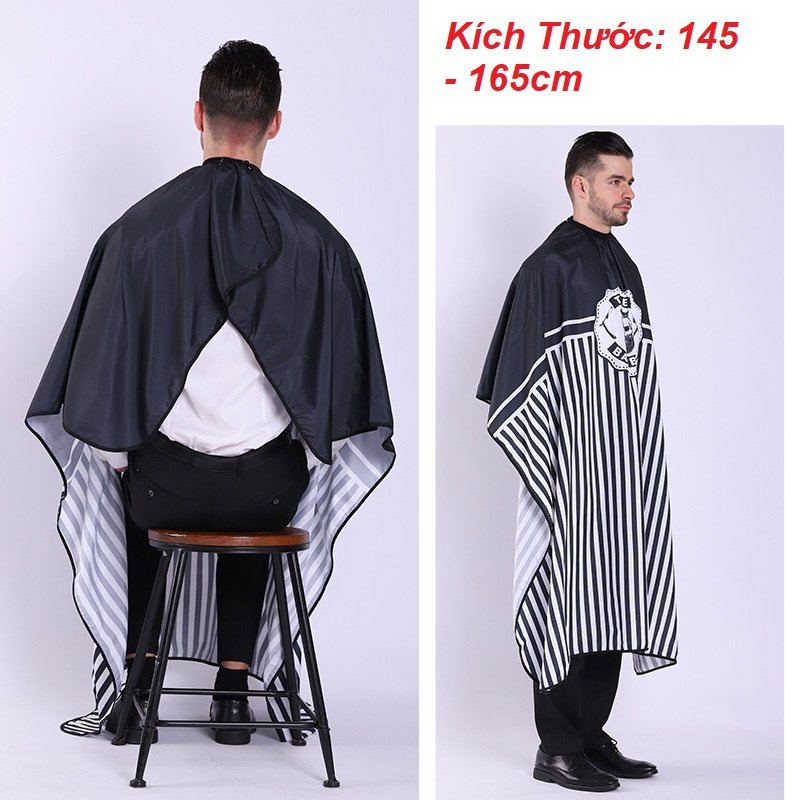 Áo Choàng Cắt Tóc Chuyên Nghiệp Dành Cho Salon✅ Kích Thước Rộng