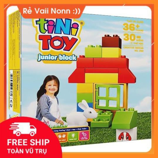 [SHOPEE GIÁ RẺ] Đồ Chơi Lắp Ráp Junior Block Creative Bricks 202