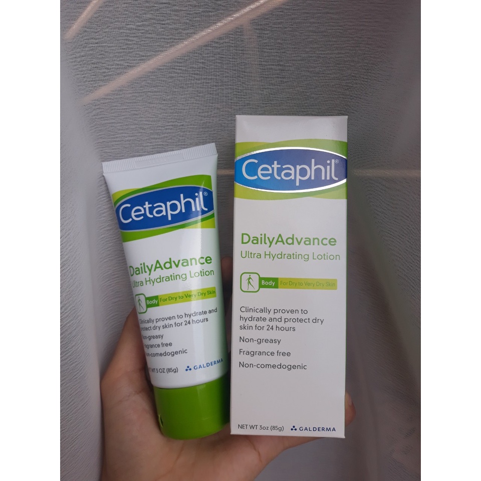 Kem dưỡng Cetaphil Daily Advance Ultra Hydrating Lotion 85g