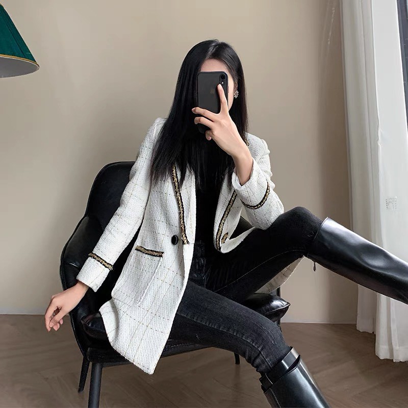 Áo dạ Tweed phối Quần suông 𝑭𝒓𝒆𝒆𝒔𝒉𝒊𝒑 M.M.D HÀNG THIẾT KẾ CAO CẤP | BigBuy360 - bigbuy360.vn