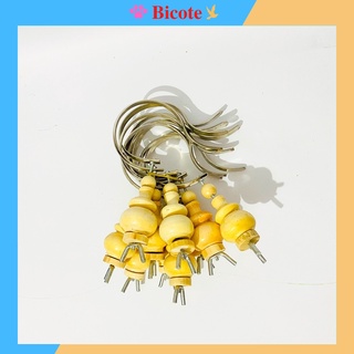 Móc lồng chim chào mào, khuyên, mi BICOTE bền đẹp giá rẻ có kèm nậm