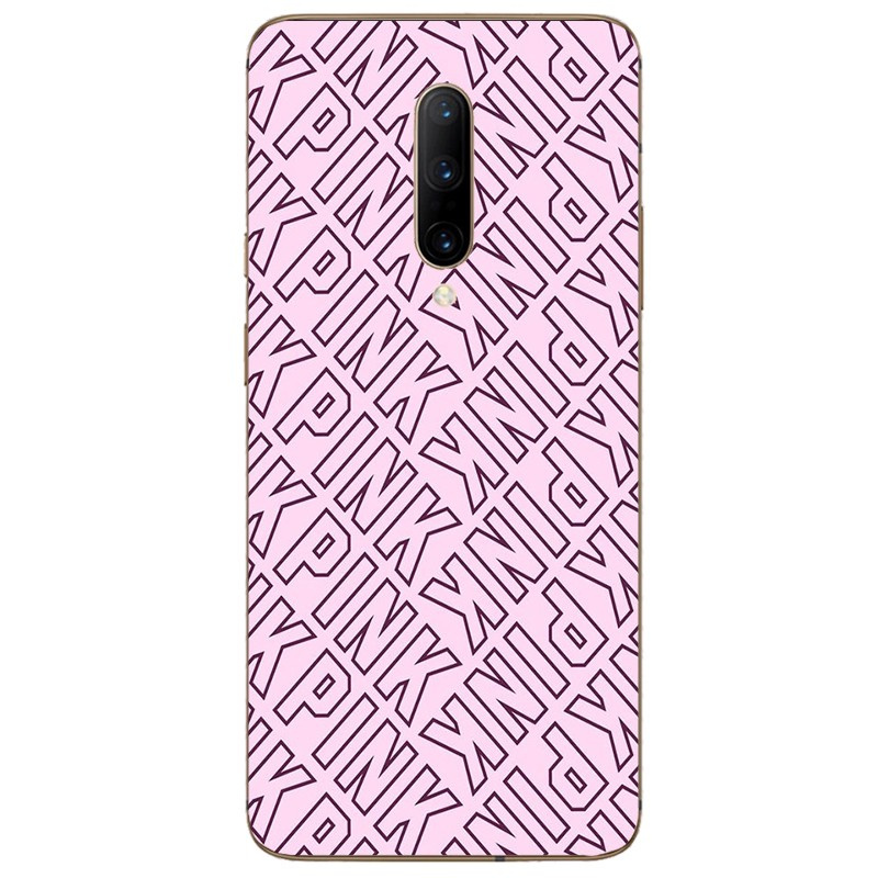 Pink nation Style VS Victoria Painting Phone Case Oneplus Nord N10 N100 8 8T 9R 9 Pro soft silicone Cover