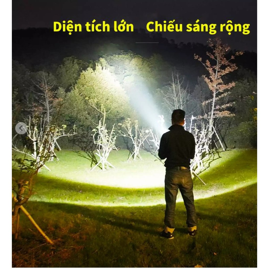 Đèn pin LED siêu mạnh chống nước chiếu xa 1200m ( Phiên bản nâng cấp ) - Home and Garden