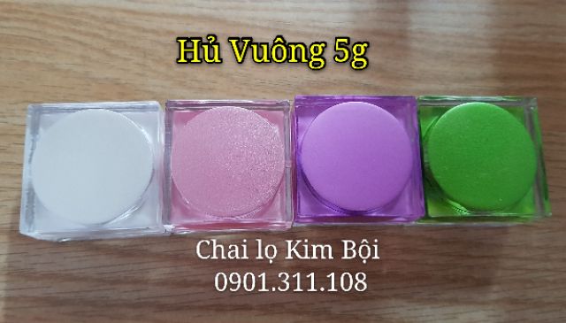 COMBO 20 Hủ đựng kem face Vuông 5g