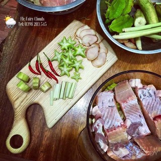 Thớt gỗ nguyên khối