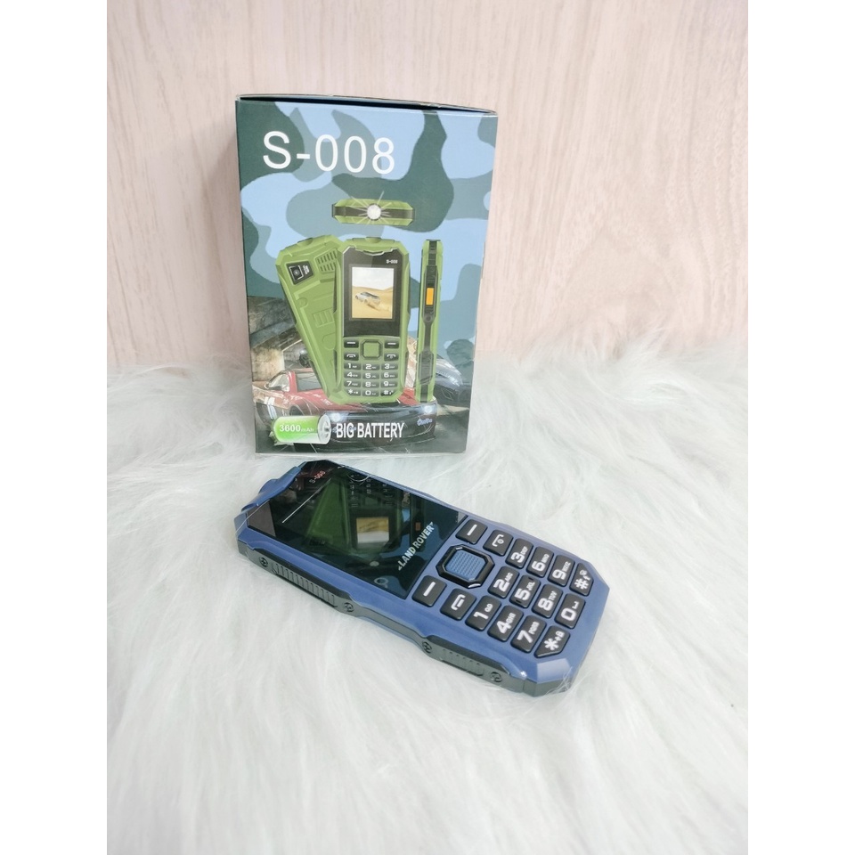 Điện thoại pin khủng 2 sim Landrover S008 cho người già có ghi âm cuộc gọi giá rẻ