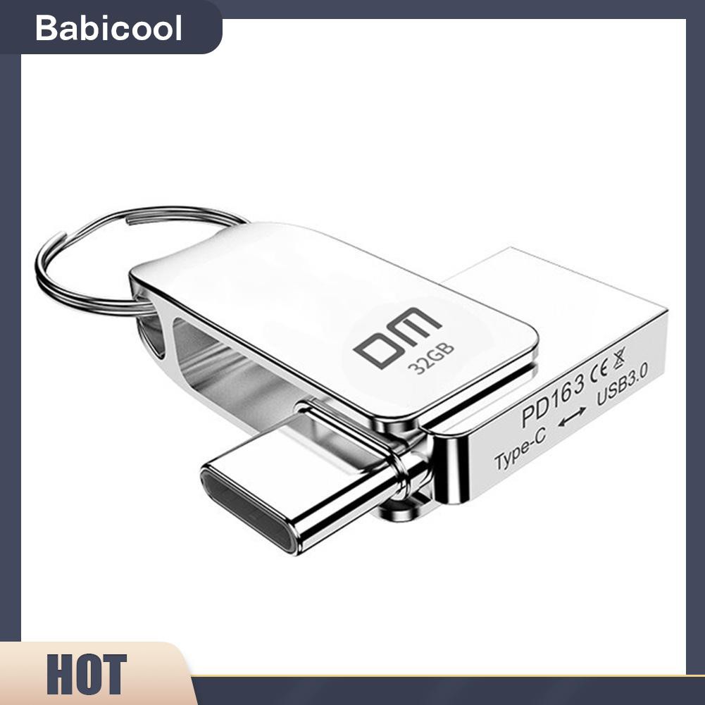 Usb Otg Dm Pd163 Dung Lượng 32gb 64gb Otg Usb 3.0 + Type C