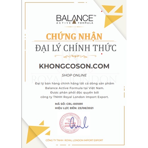 Serum Vitamin C Balance Trắng Da, Giảm Thâm Active Formula Brightening 30ml - Khongcoson