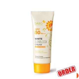 Kem chống nắng hàn quốc dabo white sunblock cream spf50 chính hãng