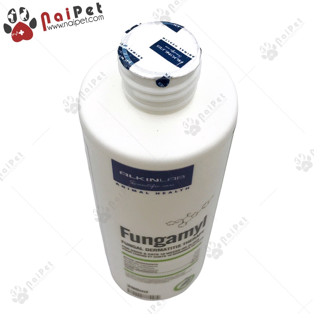 Dầu Tắm Trị Nấm Viêm Da Cho Chó Mèo Fungamyl Alkin 200ml