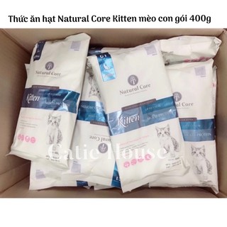 [Giao ngay Nowship/Grab] Thức ăn hạt NATURAL CORE KITTEN cho mèo con 400gr (hàng tem công ty)