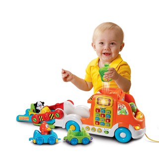 Xe tải đồ chơi chở ô tô con vtech
