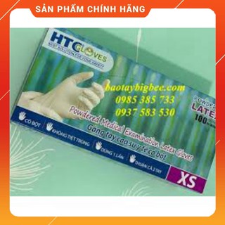 găng tay có bột