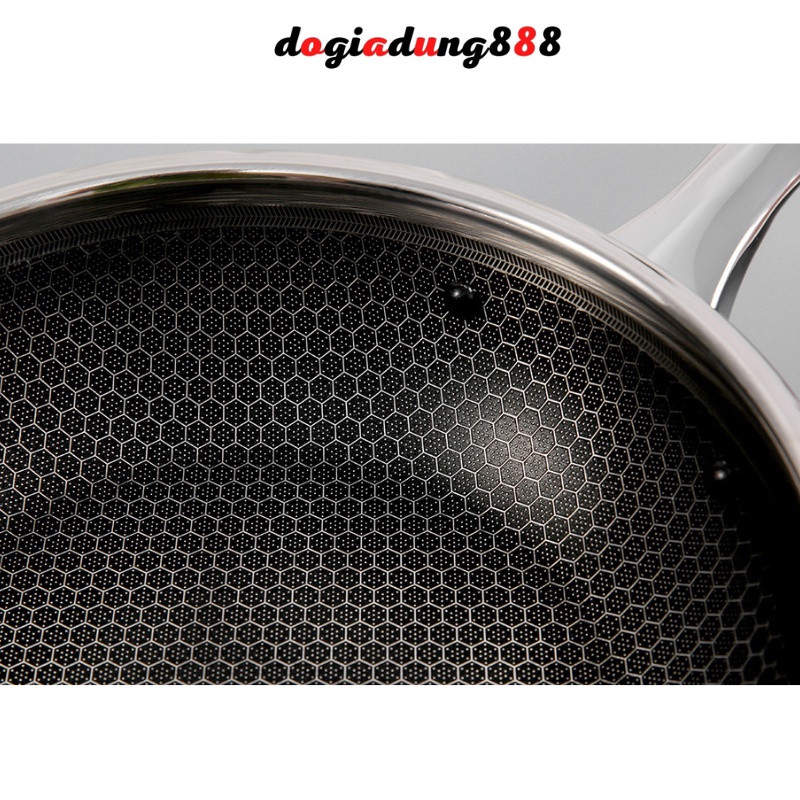 Chảo chống dính bếp từ inox 304 Black Cube Fivestar size 16/20/22/24/26/28cm